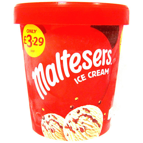 Maltesers Ice Crema Tub PM £3.29 500ml × 1