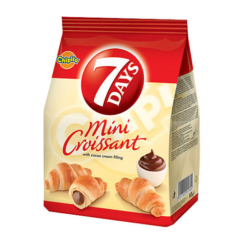 7 Days Mini Croissant with Cocoa Filling 185g 185g × 1