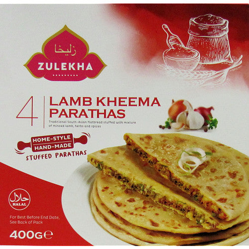 Zulekha Lamb Kheema Paratha 4s × 1
