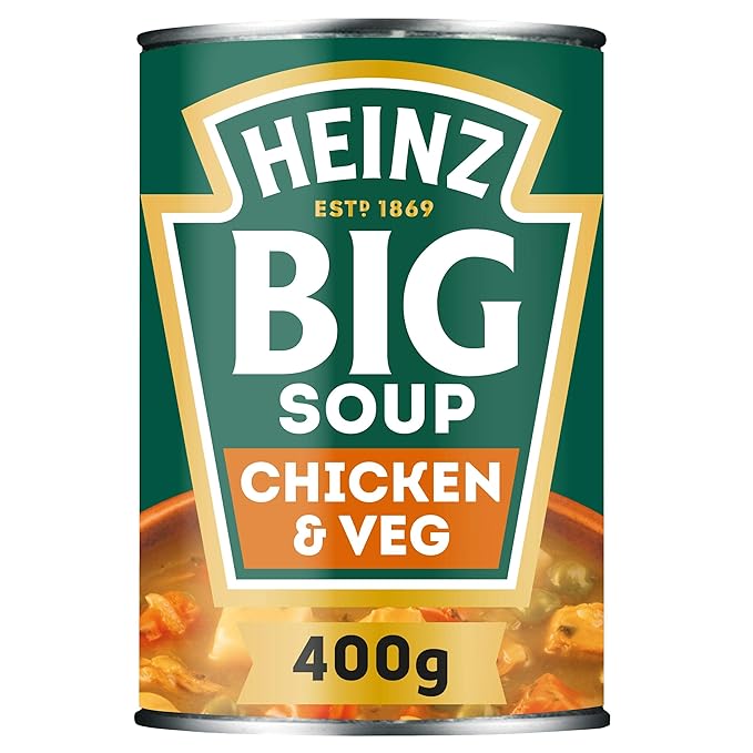 Heinz Big Soup Chicken &vegetable 12x400g