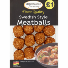 Delicatessen Fine Eating Swedish Style Meatballs 1x200g