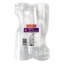 Caroline Wine Glasses 6x6's