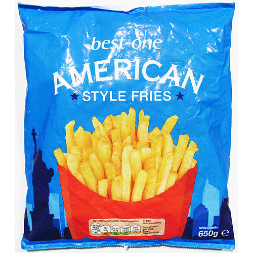 Best One American Fries 16X650g 650g × 16