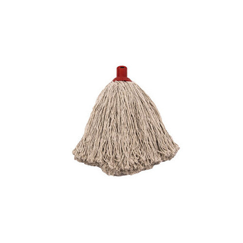 Preema Jumbo Mop Heads Red Plastic Socket Sgl × 10 × 5
