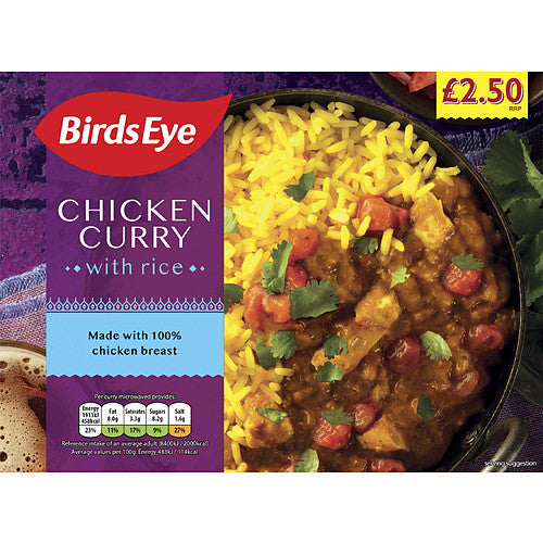 Birds Eye Chicken Curry with Rice 400g 400g × 1