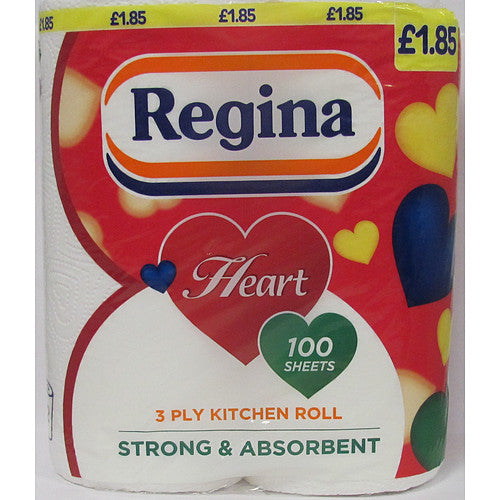 Regina Heart Kitchen Towel £1.85 2s × 10 × 1