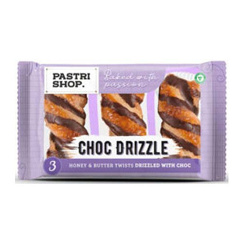 Pastri Shop Choc Drizzle Twists 112.5g × 1
