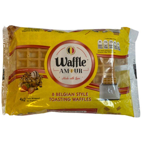 Waffle Amour 8 Belgian Style Toasting Waffles 200g 200g × 1