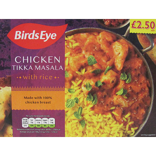 Birds Eye Chicken Tikka PM £2.50 400g × 1