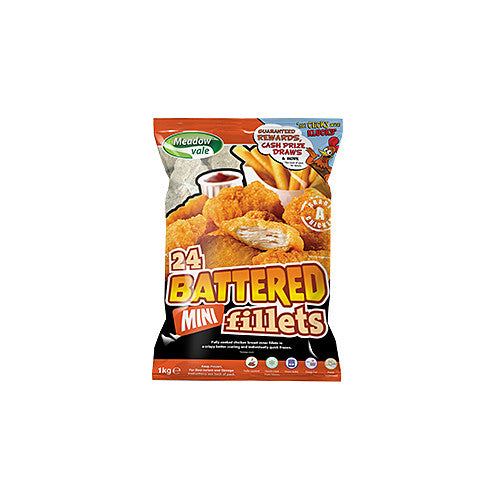 Mv Batt Chkn Mini Fillet 1Kg × 1