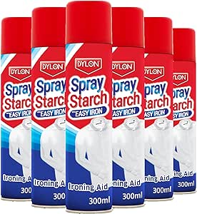 Dylon Spray Starch With Easy Iron 6x300ml