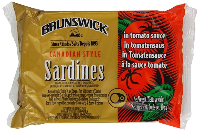Brunswick Sardines In Tomato Sauce 12x106g