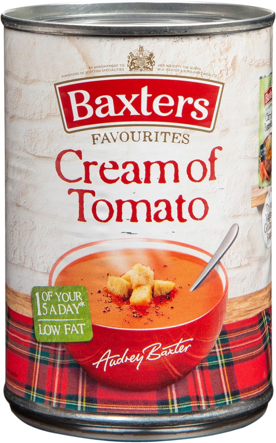 Baxters Soups Cream Of Tomato 12x400g