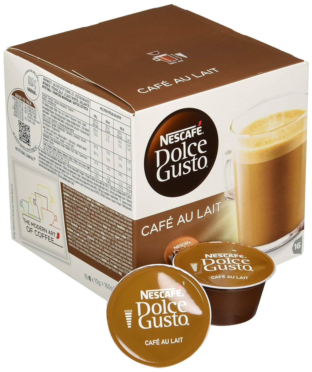 Nescafe Dolce Gusto Cafe Lait 3x120g