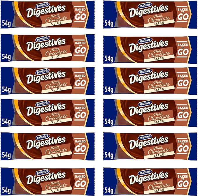 Mcvities Digestive Slices Chocolate 1x1's