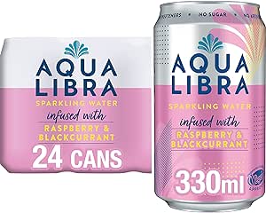 Aqua Sparkling Raspberry 24x330ml