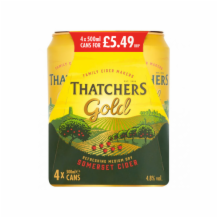 Thatchers Gold Cider 24x500ml