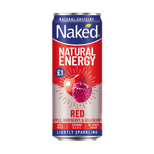 Naked Energy Red £1 250ml × 12 × 1