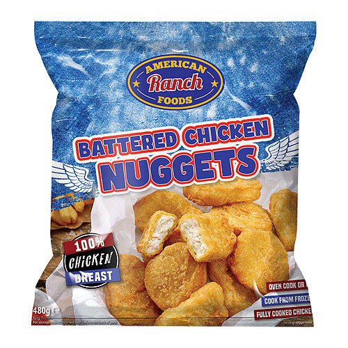 A/Ranch Battered Nuggets 480g × 10