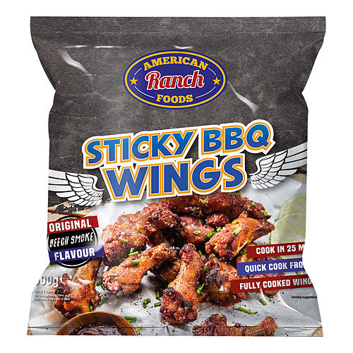 A/Ranch BBQ Wings 500g × 12