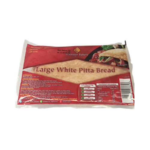 Leicester Bakery White Pitta Bread 420g × 1