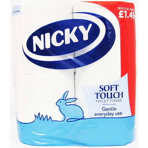 Nicky Soft Touch PM £1.49 4Roll × 10 × 1