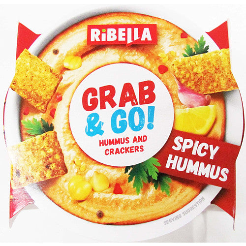 Ribella Spicy Hummus And Crackers 130g × 6