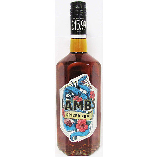 Lambs Spiced PM £15.99 70Cl × 6