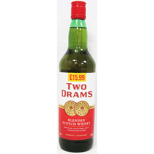 Two Drams PM £15.99 40% 70Cl × 1