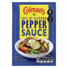 Colmans Mix Sachet Pepper Sauce Mix 10x40g
