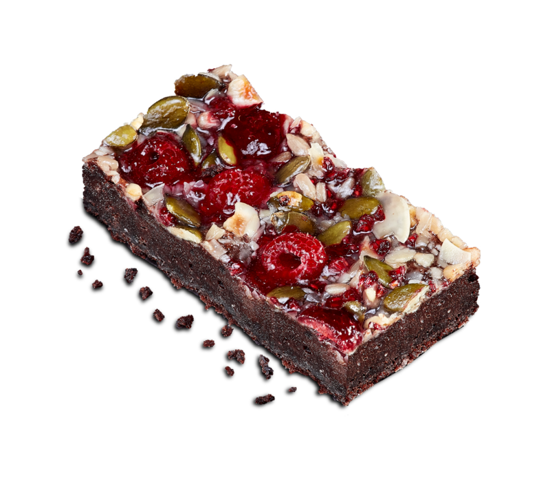 Erlenbacher Raspberry Brownie 12x88g . Packed 6 units to a case.
Unit Weight: 1.22 Kilos.