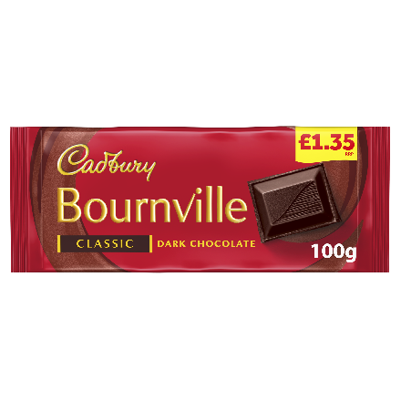 Cadbury Bournville Block 18x100g