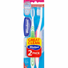 Wisdom Toothbrush Twins Soft 6x2's
