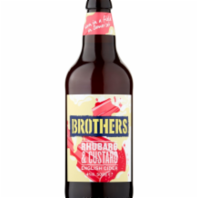 Brothers Rhubarb & Custard Cider 12x500ml