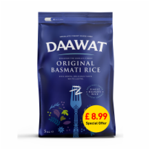 Daawat Original Basmati Rice 1x5kg