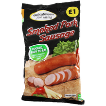 Delicatessen Fine Eating Smoked Pork Sausage 1x160g