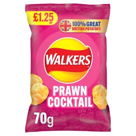 Walkers Prawn Cocktail 18x70g