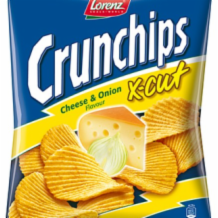 Lorenz X Cut Cheese & Onion 10x130g