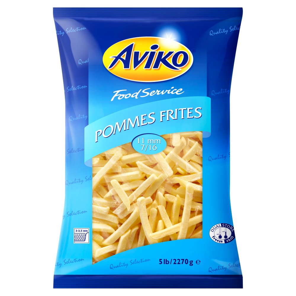 Aviko Medium Cut Chips 7/16 (2.27Kg) 2.27Kg × 4