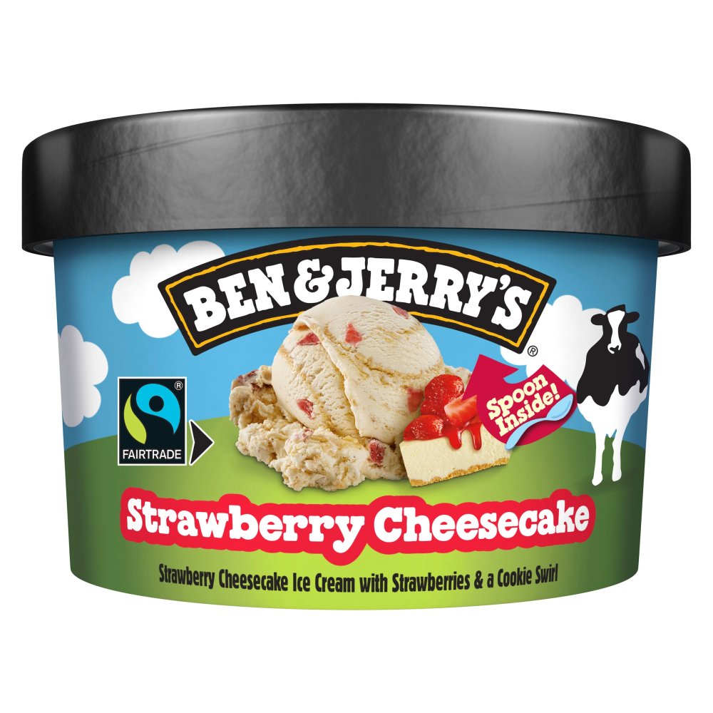 Ben & Jerry's Ice Cream Strawberry Cheesecake 100ml 100ml × 12