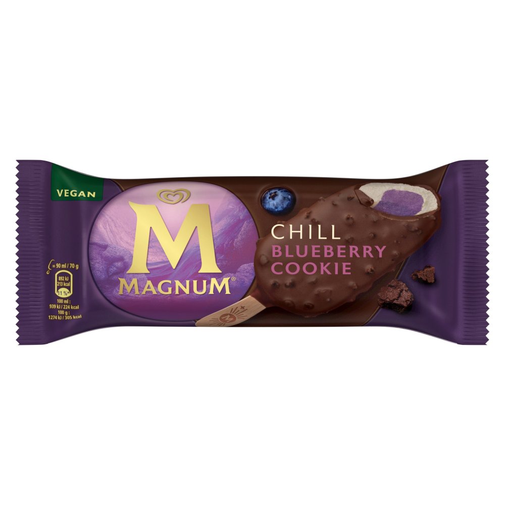 Magnum Chill Ice Cream Stick Blueberry Cookie 90ml 90ml × 20 × 1