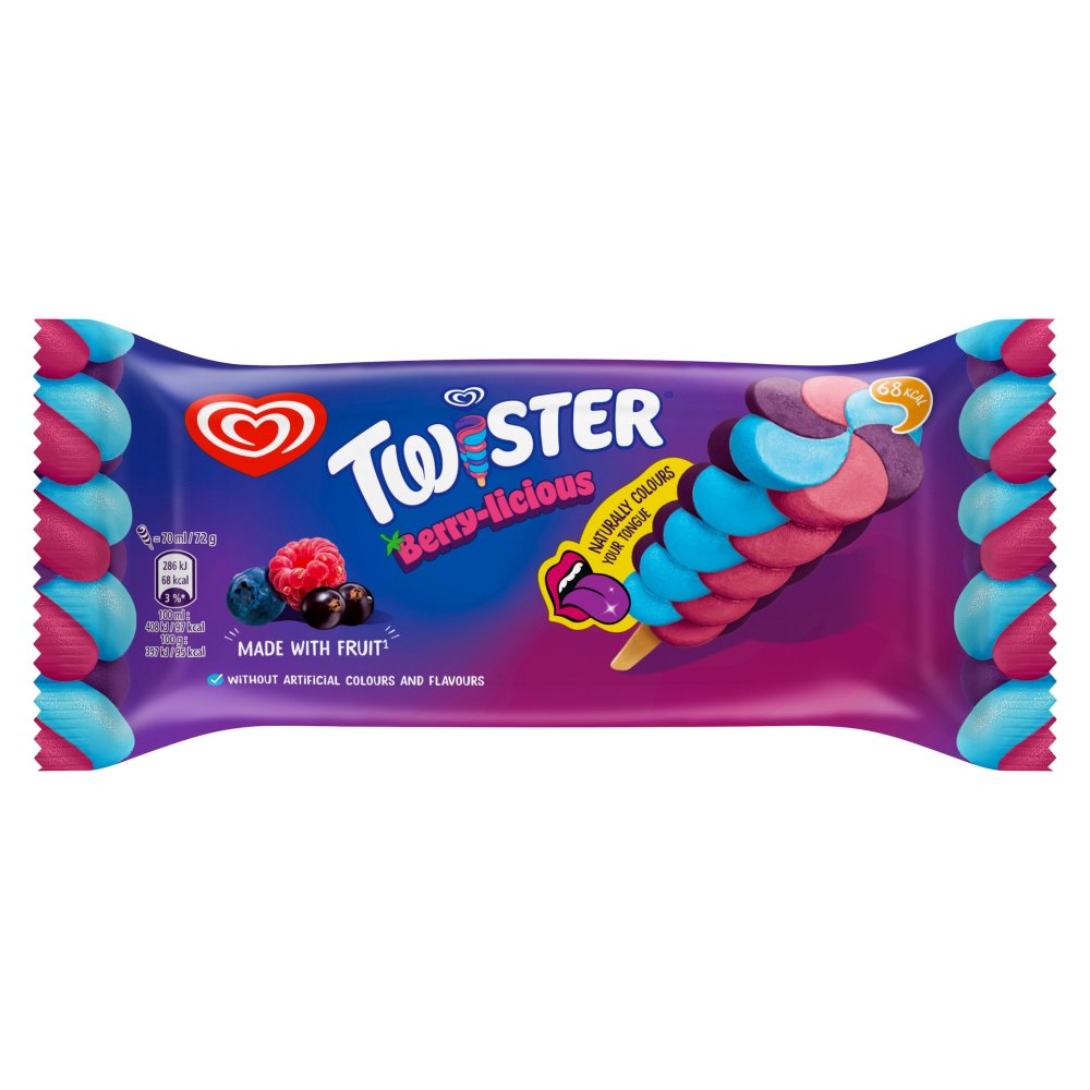 Heartbrand Twister Ice Lolly Berry-licious 70ml 70ml × 35 × 1