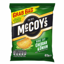 Mccoys Cheddar & Onion 26x45g