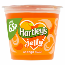 Hartleys Ready To Eat Jelly Pot Orange 12x125g