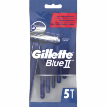 Gillette Blue Ii Razors 5x5's