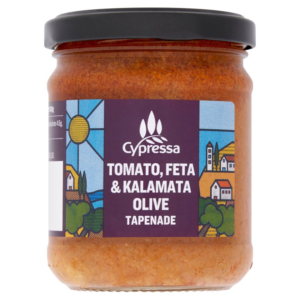 Cypressa Sundried Tomato Feta Kalamata 8x175g Grocery Asetena Pa