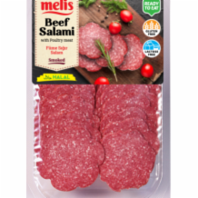 Melis Beef Salami With Poultry Meat Smoked 1x80g