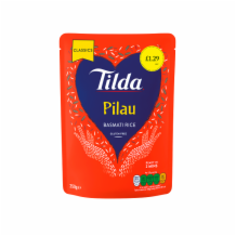 Tilda Steamed Pilau Basmati 6x250g