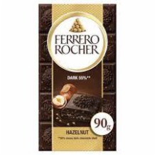 Ferrero Rocher Tablet Dark Chocolate 8x90g