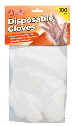 Disposable Gloves 1x100's